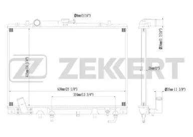 Теплообменник ZEKKERT MK-1131