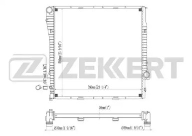 Теплообменник ZEKKERT MK-1137