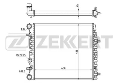 Теплообменник ZEKKERT MK-1139