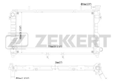 Теплообменник ZEKKERT MK-1146