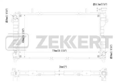 Теплообменник ZEKKERT MK-1148