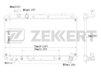 Теплообменник ZEKKERT MK-1150