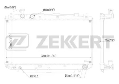 Теплообменник ZEKKERT MK-1151