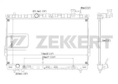 Теплообменник ZEKKERT MK-1155