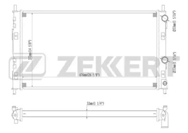 Теплообменник ZEKKERT MK-1158