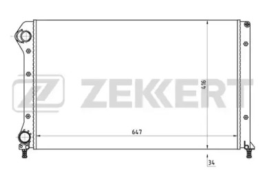 Теплообменник ZEKKERT MK-1160