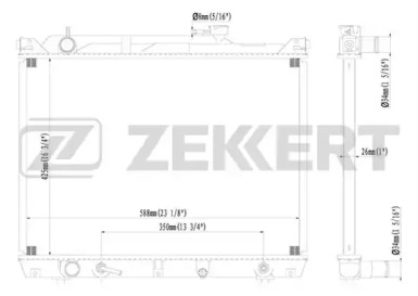 Теплообменник ZEKKERT MK-1169