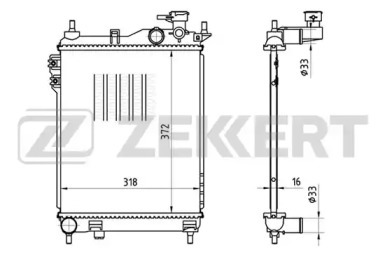 Теплообменник ZEKKERT MK-1174