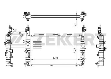 Теплообменник ZEKKERT MK-1175