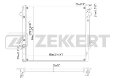 Теплообменник ZEKKERT MK-1180