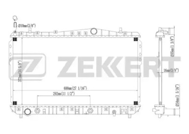 Теплообменник ZEKKERT MK-1182