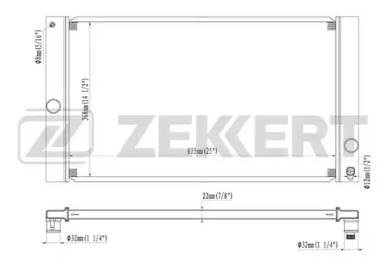 Теплообменник ZEKKERT MK-1187