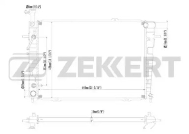 Теплообменник ZEKKERT MK-1191