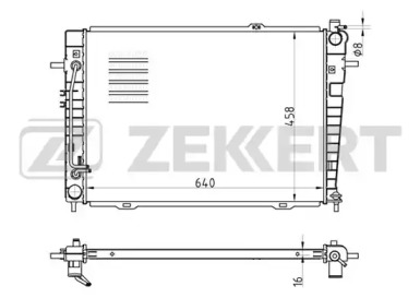 Теплообменник ZEKKERT MK-1192