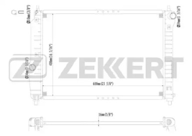 Теплообменник ZEKKERT MK-1201