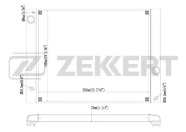 Теплообменник ZEKKERT MK-1205