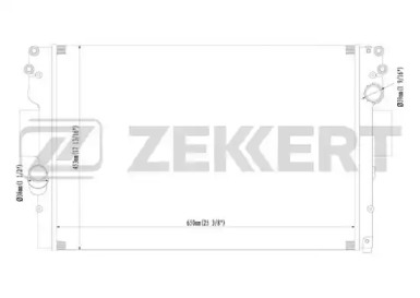 Теплообменник ZEKKERT MK-1208