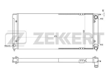 Теплообменник ZEKKERT MK-1212