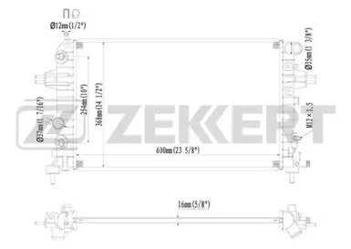 Теплообменник ZEKKERT MK-1221