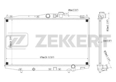 Теплообменник ZEKKERT MK-1222