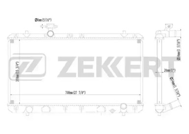 Теплообменник ZEKKERT MK-1223