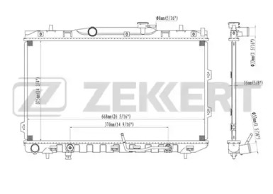 Теплообменник ZEKKERT MK-1226