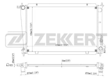 Теплообменник ZEKKERT MK-1227