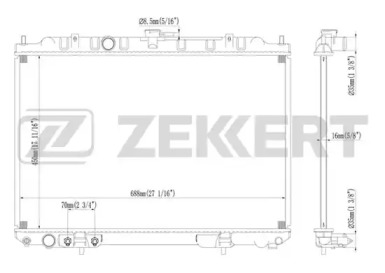 Теплообменник ZEKKERT MK-1228