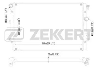 Теплообменник ZEKKERT MK-1231