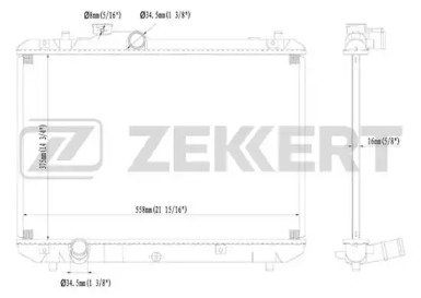 Теплообменник ZEKKERT MK-1232