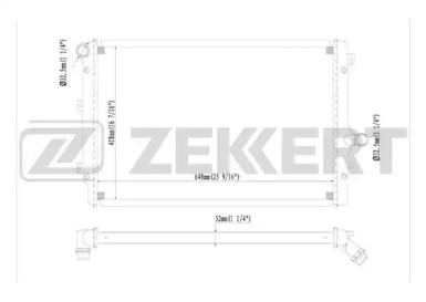 Теплообменник ZEKKERT MK-1234