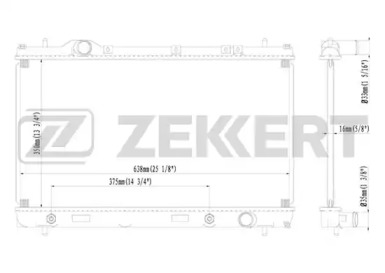 Теплообменник ZEKKERT MK-1240