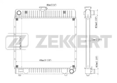 Теплообменник ZEKKERT MK-1249