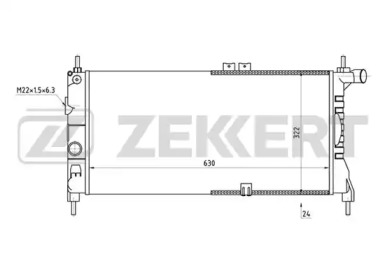 Теплообменник ZEKKERT MK-1260