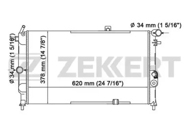 Теплообменник ZEKKERT MK-1261