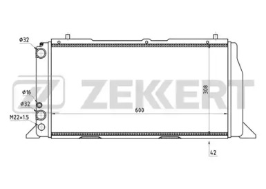 Теплообменник ZEKKERT MK-1266