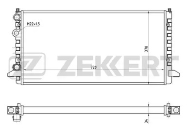 Теплообменник ZEKKERT MK-1273