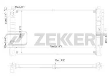 Теплообменник ZEKKERT MK-1275