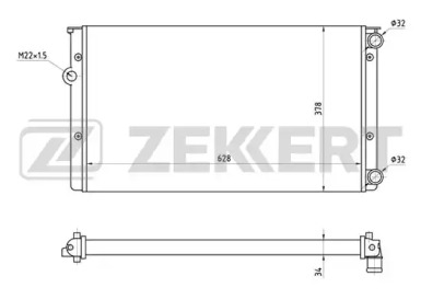 Теплообменник ZEKKERT MK-1281