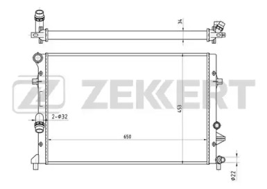 Теплообменник ZEKKERT MK-1286