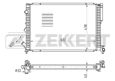 Теплообменник ZEKKERT MK-1307