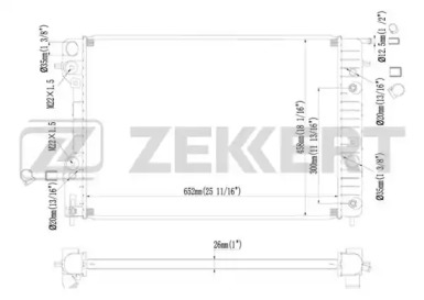 Теплообменник ZEKKERT MK-1313