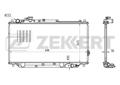 Теплообменник ZEKKERT MK-1330