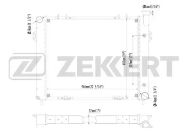 Теплообменник ZEKKERT MK-1334