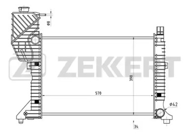 Теплообменник ZEKKERT MK-1339