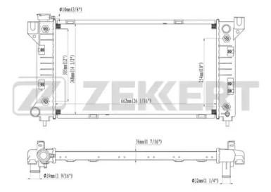 Теплообменник ZEKKERT MK-1346