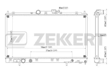 Теплообменник ZEKKERT MK-1365