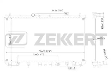 Теплообменник ZEKKERT MK-1366