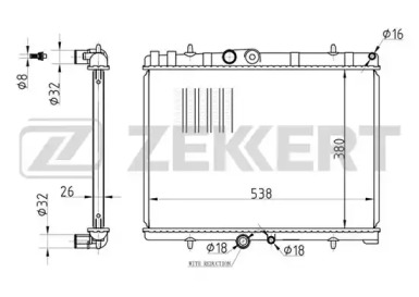 Теплообменник ZEKKERT MK-1371