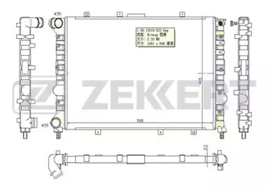 Теплообменник ZEKKERT MK-1374